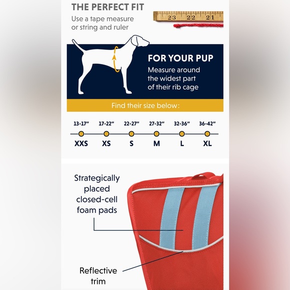 Ruffwear Dog Float Coat Life Jacket - Size XXS - Picture 6 of 14